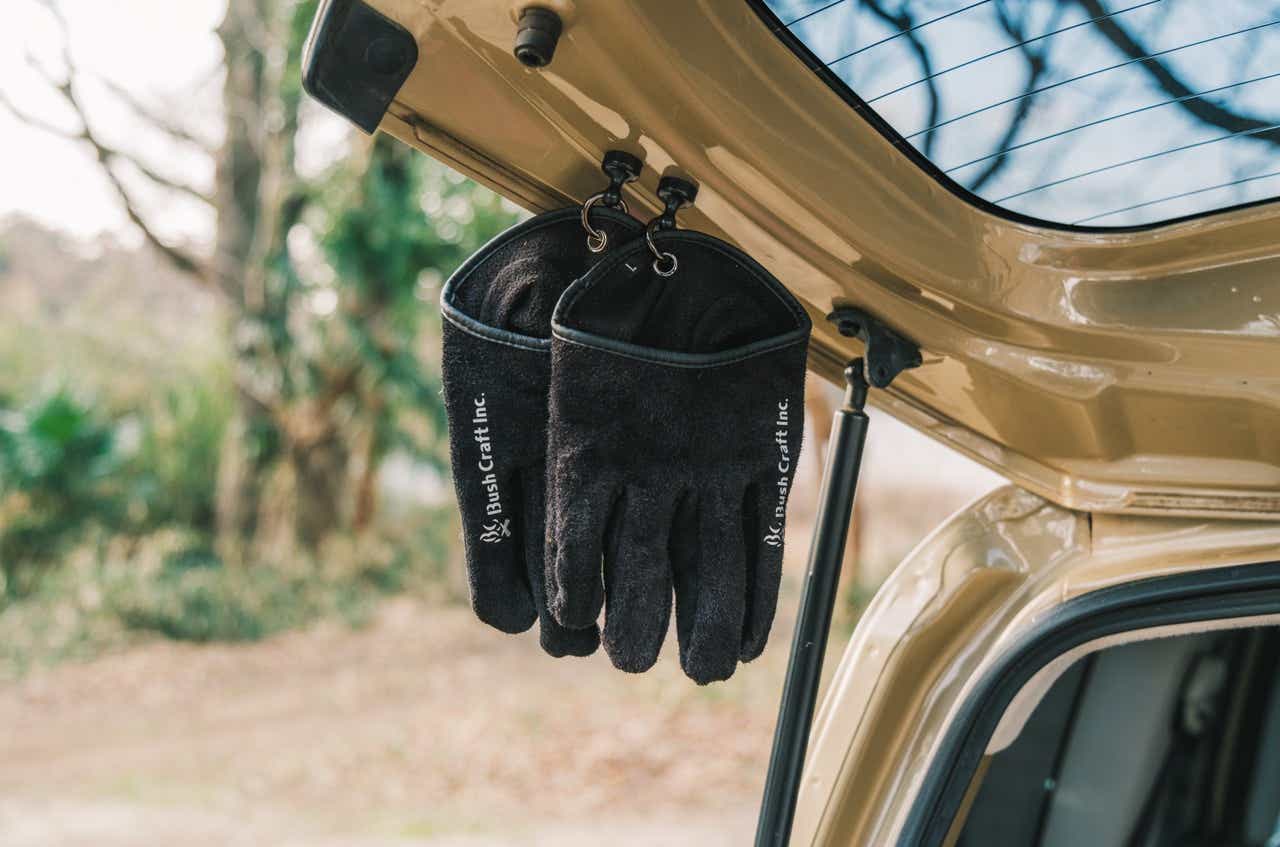 ブッシュクラフト「クイック焚き火グローブ」