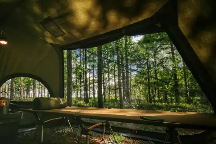 OneTigris「SOLO HOMESTEAD TC」大きなメッシュを備えた2つのメインパネル