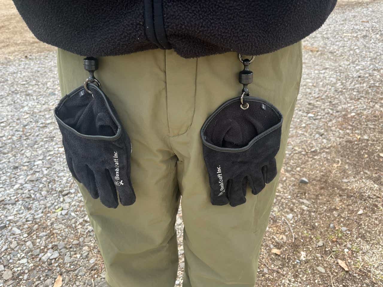 ブッシュクラフト「クイック焚き火グローブ」