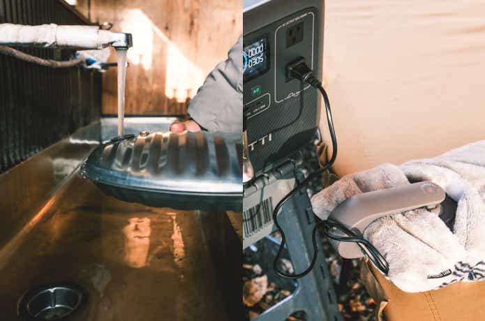 POST GENERALの電気式湯たんぽ