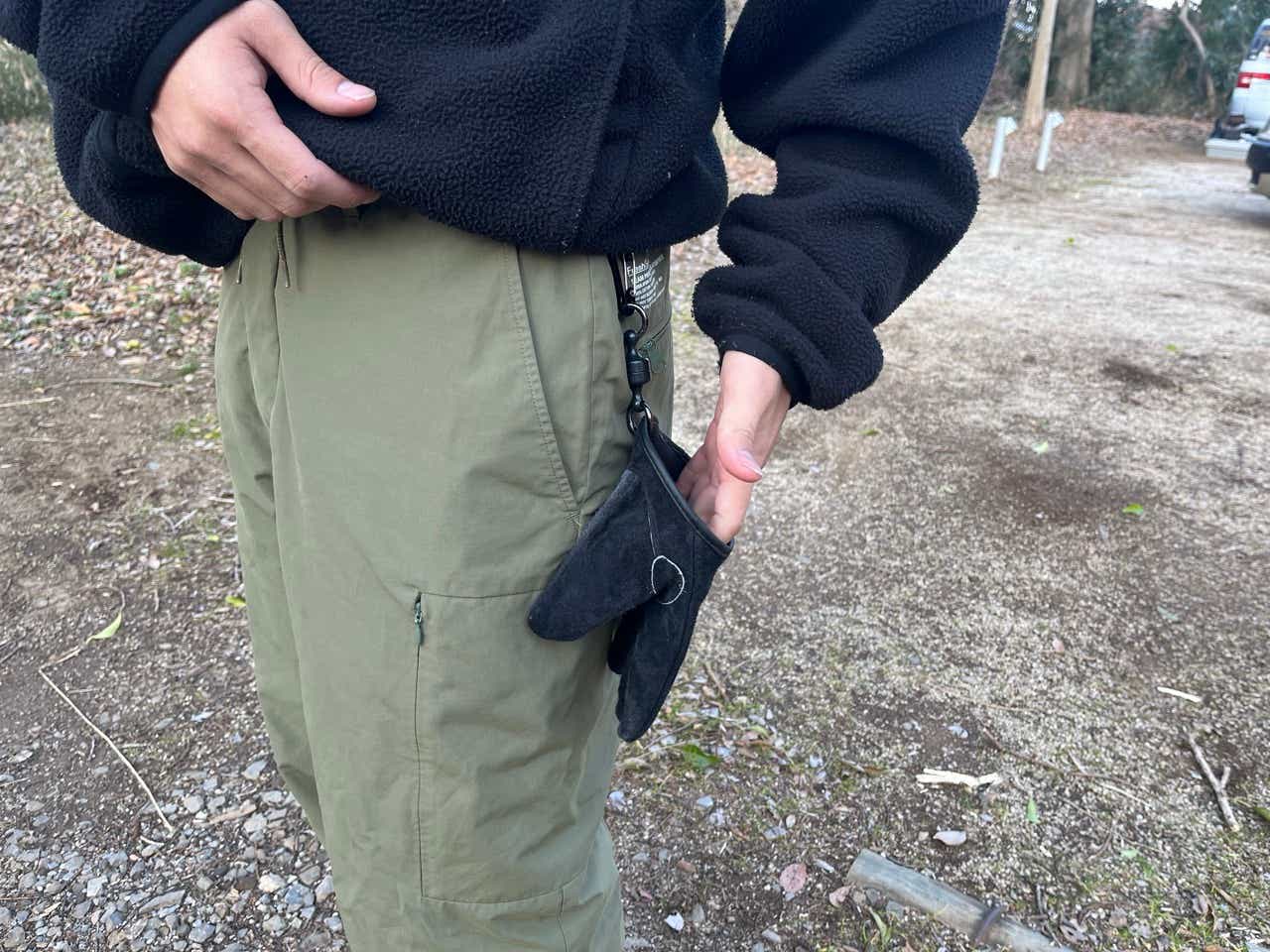 ブッシュクラフト「クイック焚き火グローブ」