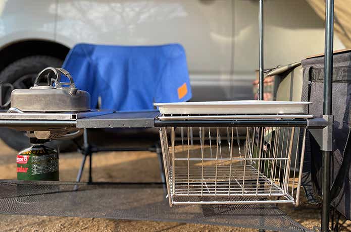 LYIYI「IGTテーブル用 折り畳みカゴ」