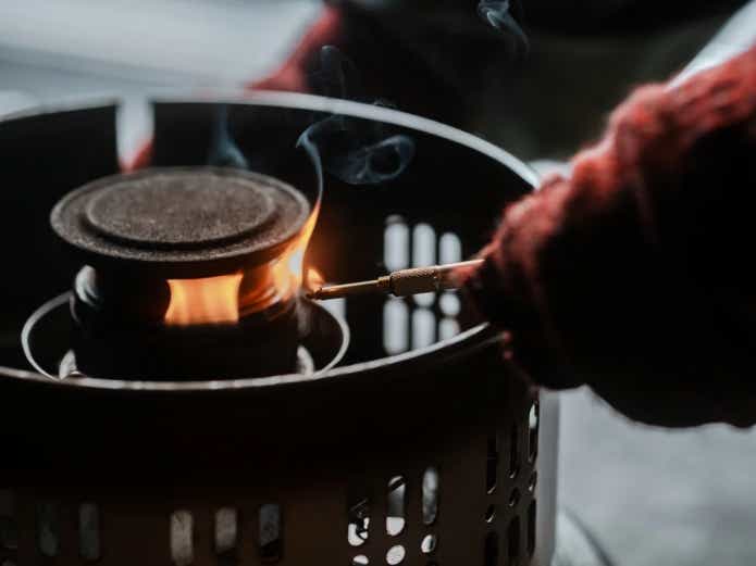 FOG オイルマッチ　レザーケース付き FOG oil-match Ⅱ】火の楽しさを思い出す、バーナー職人が作った