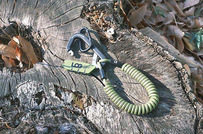 LOGのカラビナ型ケーブルロック