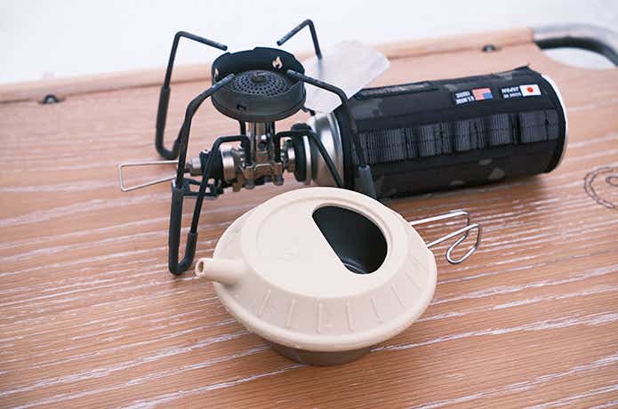 バーナーとシリコーンリッド