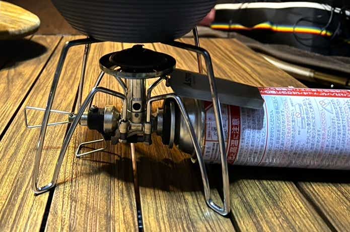 ダイソー「いろり鍋」を加熱調理