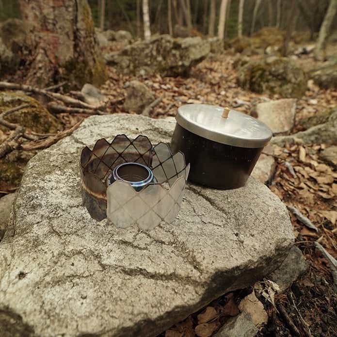 ミュニークのX-MESH STOVEを連結