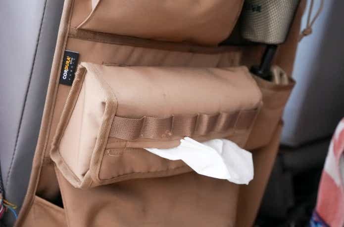 ゴードンミラー「シートバックポケット」のティッシュカバー