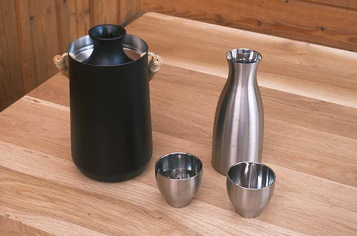 酒燗器と酒器セット