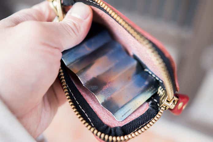 チタン洗濯板をキーケースに収納