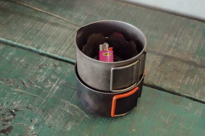 ミュニークのX-MESH STOVEとエバニューの400FD