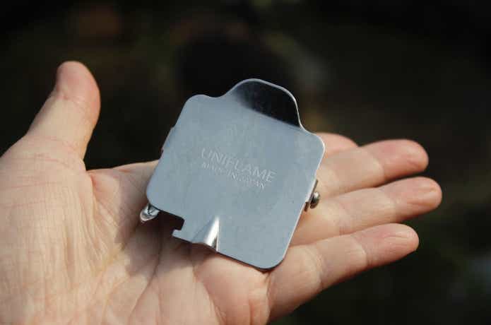 ユニフレームの「ガス抜きクリップ」