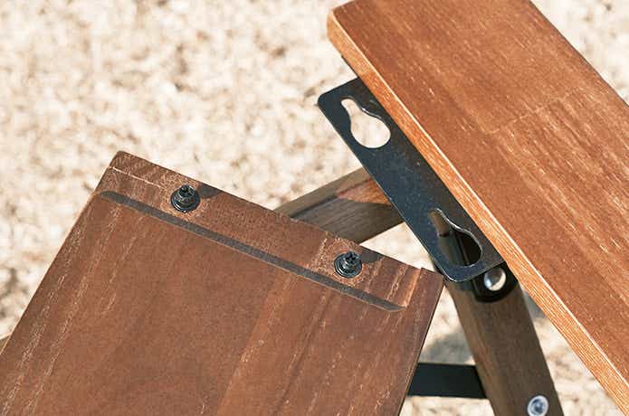 シェフテーブルライトの金具パーツ