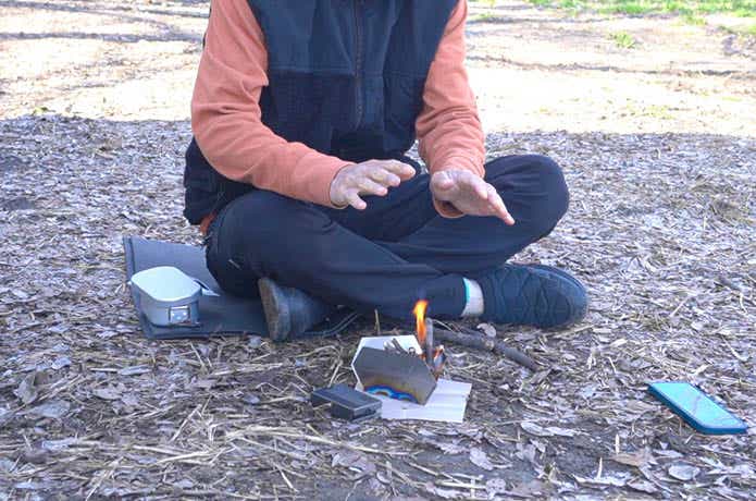 ベルモントのテトラストーブ