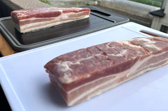 ニトリ「解凍プレートシャープナー付きまな板」