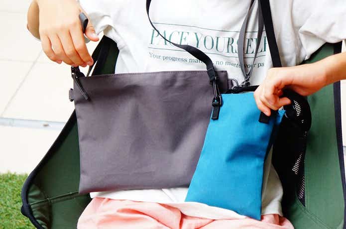 無印良品の撥水サコッシュシリーズ