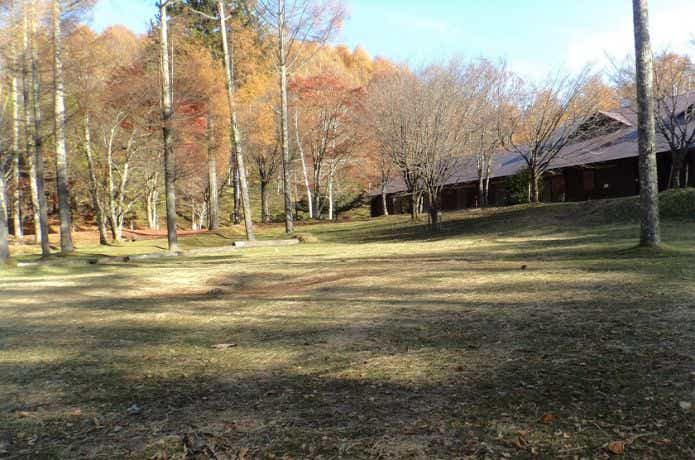 いずみ湖公園キャンプ場のサイト