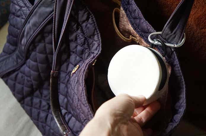 無印良品のコットンウェルダーラウンドケースの活用事例