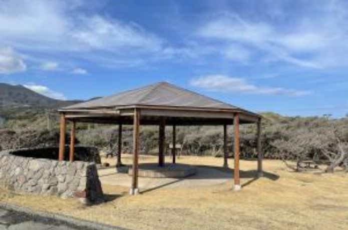 キャンプ場の広場