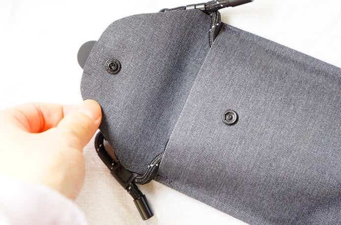 ウェルダーミニサコッシュ開閉口