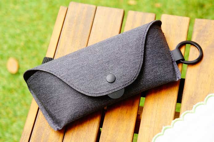 無印良品のウェルダーアイグラスケース