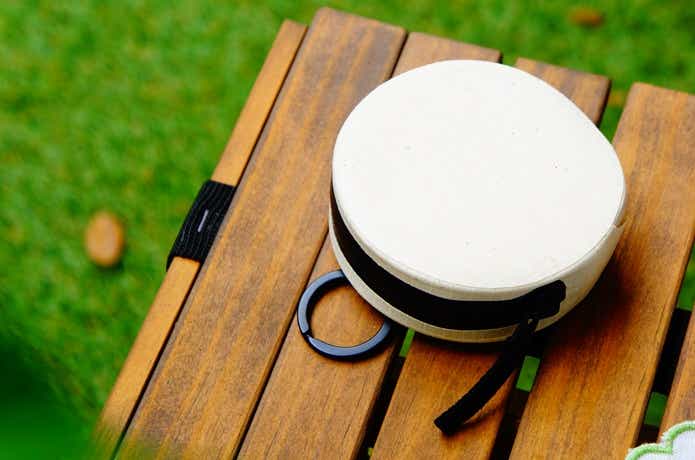 無印良品のコットンウェルダーラウンドケース