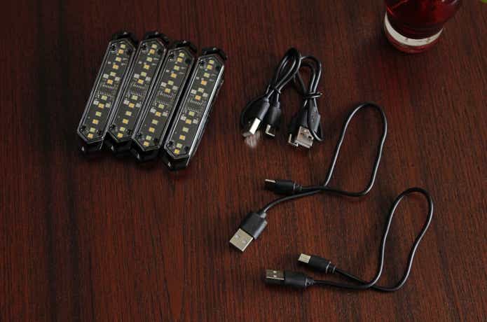 4つのStarryと4本のケーブル