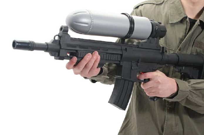 池田工業社 水ピストルエアマシンガン