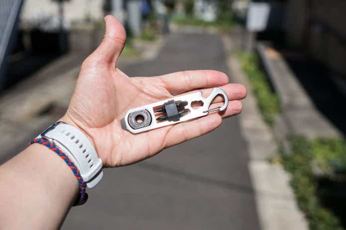 ドゥーヒッキーラチェットキーツールのサイズ感