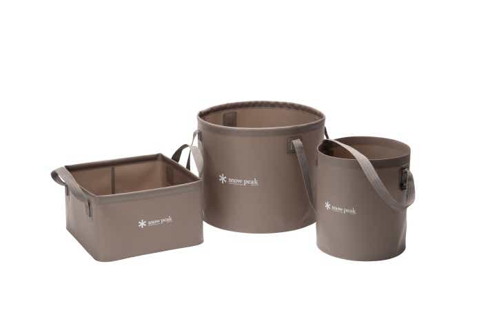 スノーピーク 新作 「ソフトバケツ25,24,12」