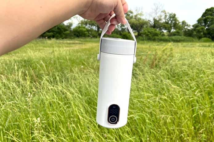 MACOLAUDER「充電式電気ケトル」