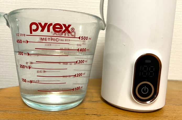 MACOLAUDER「充電式電気ケトル」