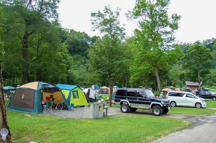 道民の森一番川オートキャンプ場