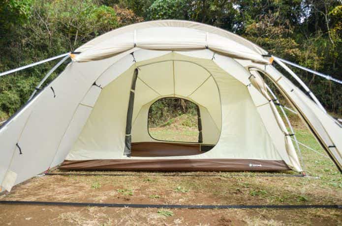 スノーピーク ヴォールト アイボリーの幕内