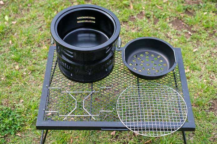 テーブル七輪コンロ丸型のパーツ