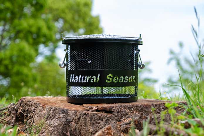 ナチュラルシーズンテーブル七輪コンロ丸型 