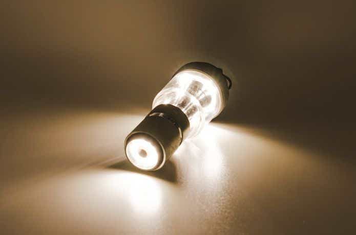 調光のできるLEDランタン