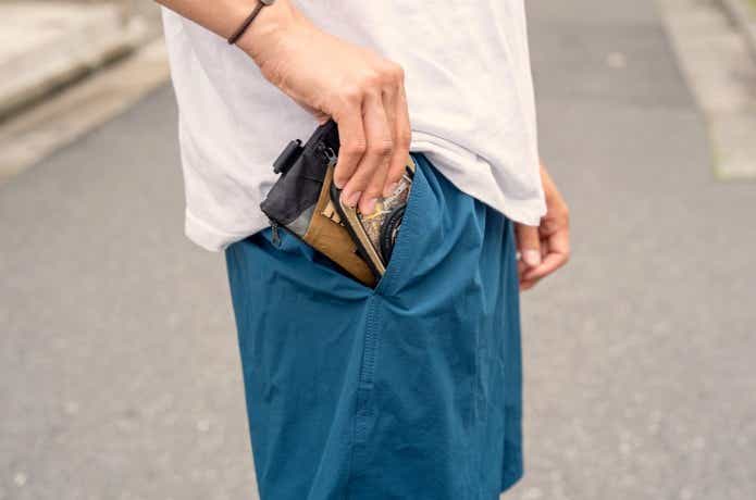 ファミリーマートのショートパンツ