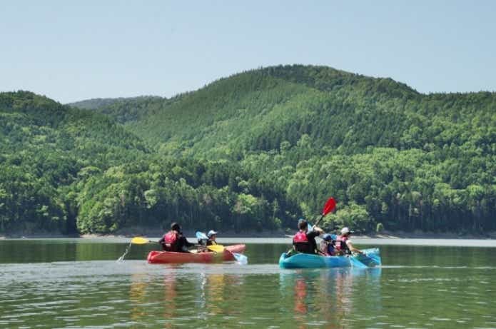 滝里湖オートキャンプ場