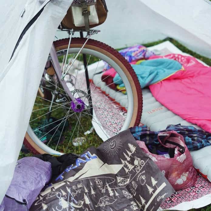 アルティメット2に自転車を入れている
