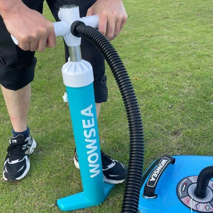 WOWSEA Trophy T1に付属する空気入れ