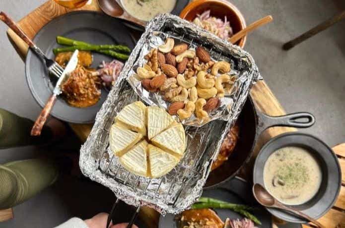 トランギア「ラージ メスティン」で燻製