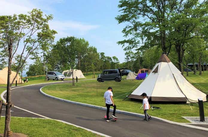 しんとつかわキャンプフィールド