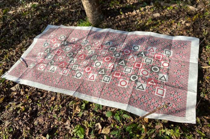 NeueBrockMannの絨毯タイベック五蘊皆空