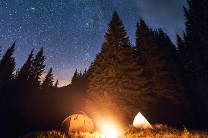 八剣山ワイナリー焚き火キャンプ場