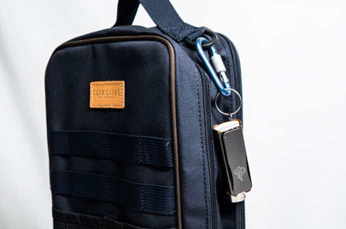 LighterBro classicをギアバッグに吊るす