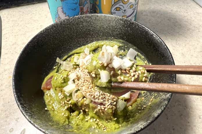 冷凍ワカモレ　アボカドディップ　アヒポキ