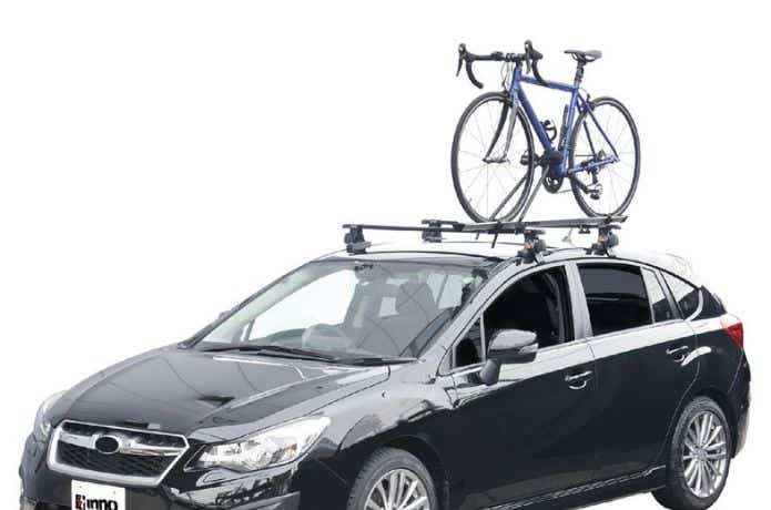 イノー サイクルアタッチメントST IN385に自転車を乗せる