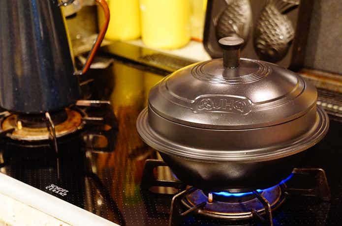 家のガスコンロでマルチカマ炊飯