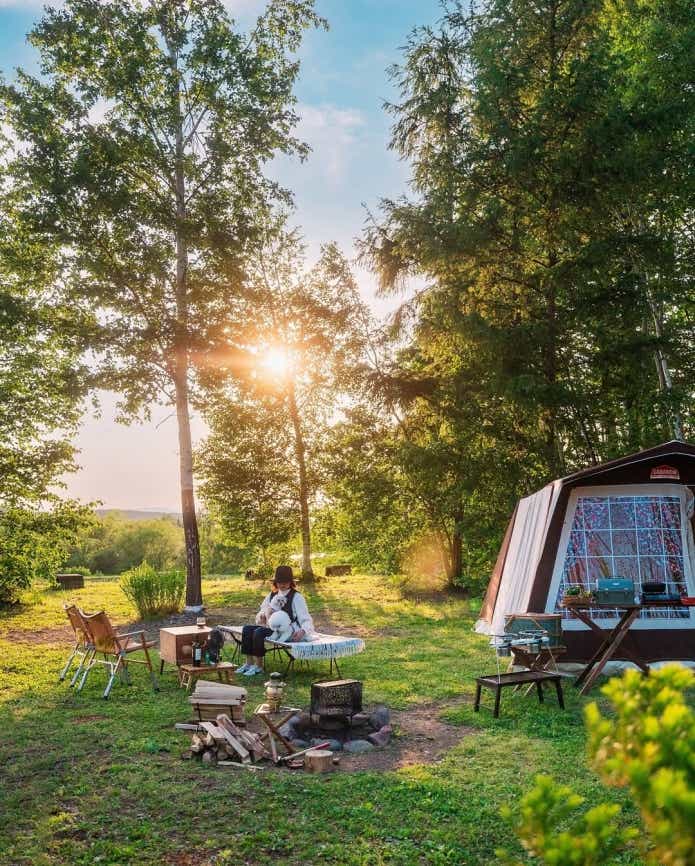 中嶋史治さんのキャンプサイト